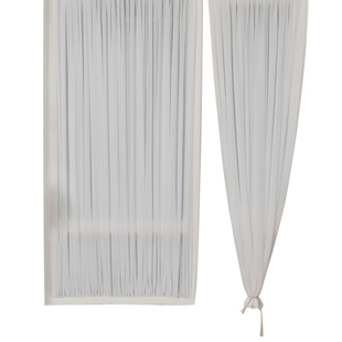 飘窗免打孔上下穿杆纱帘绷纱玻璃门帘魔术贴内开窗美式隔断帘窗帘