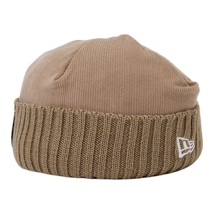 NewEra纽亦华男女同款秋冬保暖灯芯绒针织拼接毛线帽冷帽13039333