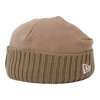 NewEra灯芯绒针织拼接保暖冷帽