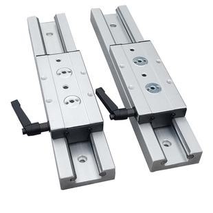 SGR内置双轴心带锁紧定位功能高精度急速滚轮滑块滑轨直线导轨