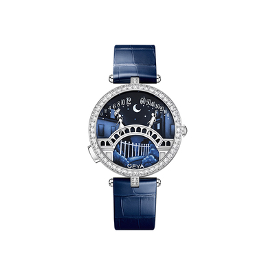 送礼首选情人桥轻奢女士石英腕表