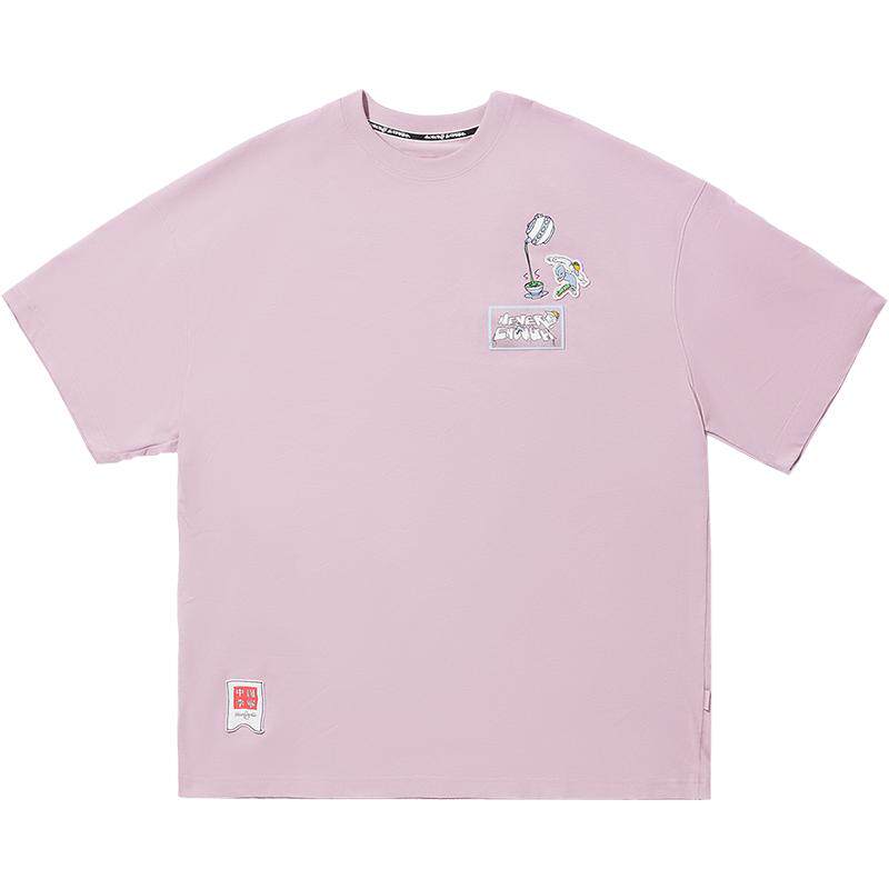 中国李宁 x Henry Jones艺术家限定系列T恤男女新款春夏运动服