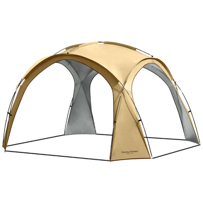 梦花园涂银防晒穹顶天幕帐篷