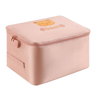 家庭证件收纳包多层大容量重要文件档案票据卡包户口本护照整理箱