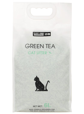 砂舞绿茶用品吸水天然豆腐猫砂