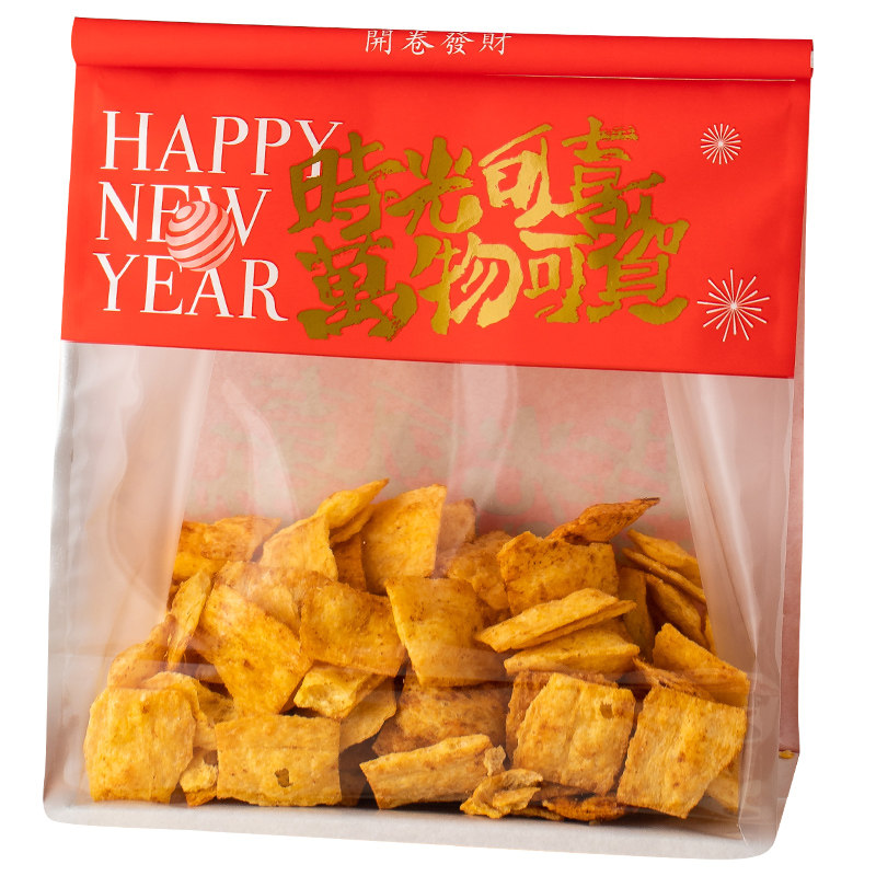 新年新中式糕点烘焙打包袋