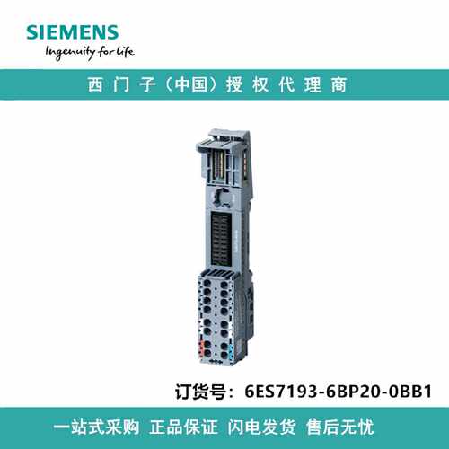 议价6ES7193-6BP20-0BB1西门子基础单元 BU20-P12A04B
