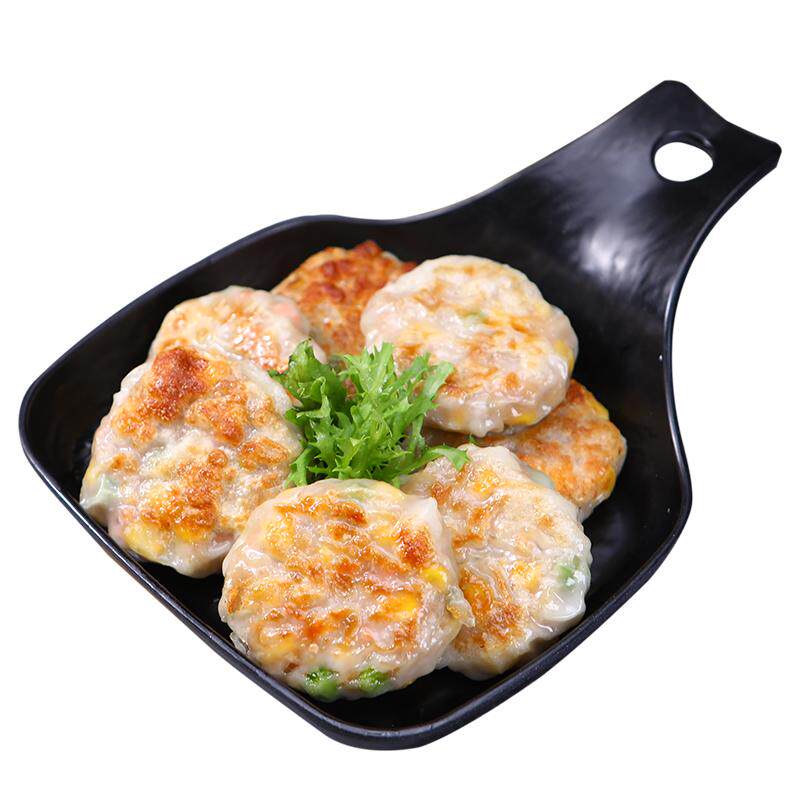 光头佬玉米饼香煎杂粮饼肉饼煎饼广式早茶特色早餐食品半成品点心