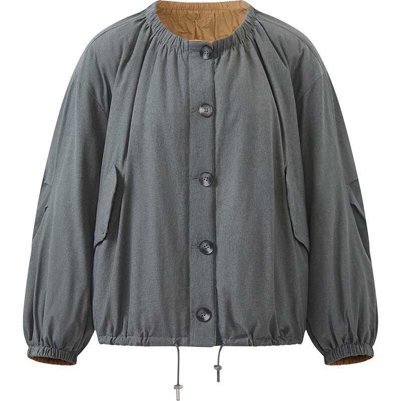 【90白鸭绒】播26冬新品短款羽绒服运动风宽松户外外套DDT4RD2020