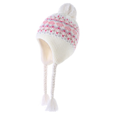 加绒加厚摇粒绒女童摇粒绒童帽