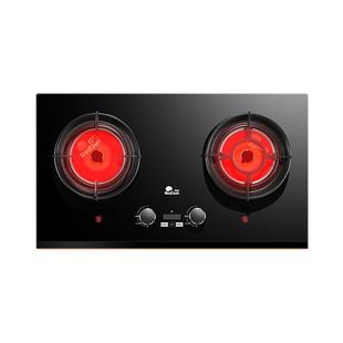 红日家用红外线燃气灶独立定时灶72%热效率免改孔两用煤气灶EM68B