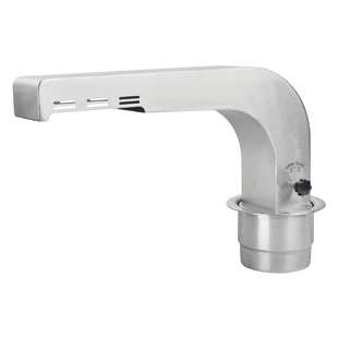 韩式排烟弯头烤肉上排烟拐脖商用排风弯管桌上排烟管上吸下排烟罩