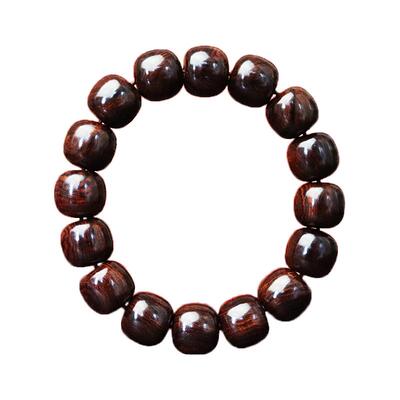 源缘双福紫油梨老型珠佛珠手串