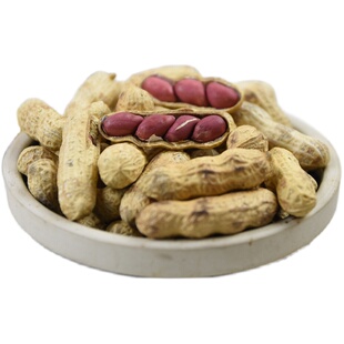 原味花生炒货沙铁锅炒熟红皮花生炒花生带壳原味批新货发鲜5斤装