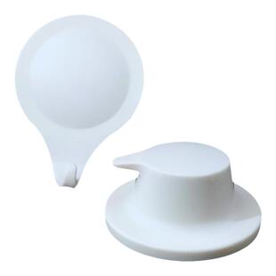 墙面丝堵装饰盖帽粘贴免打孔卫生间预留冷热出水口墙洞遮丑带挂钩