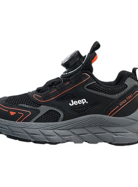 Jeep儿童夏季透气防滑运动鞋
