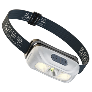 儿童头灯户外登山徒步强光超亮充电超轻超长续航头戴式赶海夏令营