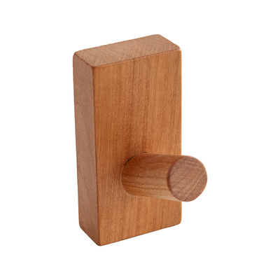 ins实木玄关衣挂钩墙壁创意