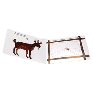 现货 送音频 好忙好忙的小蜘蛛纸板书 The Very Busy Spider 英文原版绘本吴敏兰书单 第77本 艾瑞卡尔代表作 Eric Carle 卡尔爷爷