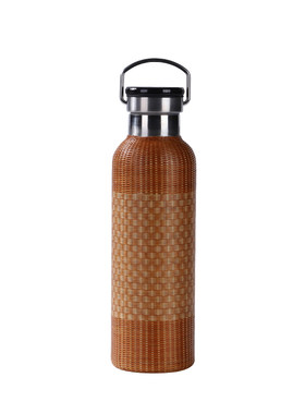 竹编保温杯显温焖茶壶暖水瓶水杯