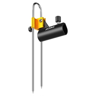 新款万向钓鱼地插鱼竿支架座大物炮台插地鱼竿架杆野钓插地鱼竿架