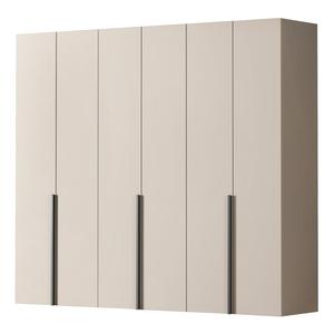 定制大衣柜家用卧室现代简约小户型实木玻璃柜子储物轻奢出租房用