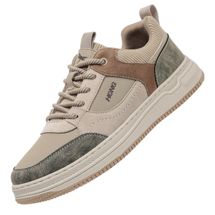 红蜻蜓男鞋秋冬加绒保暖鞋子运动休闲鞋户外平底板鞋男单鞋品牌潮