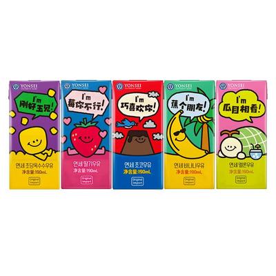 延世牛奶韩国进口香蕉饮品