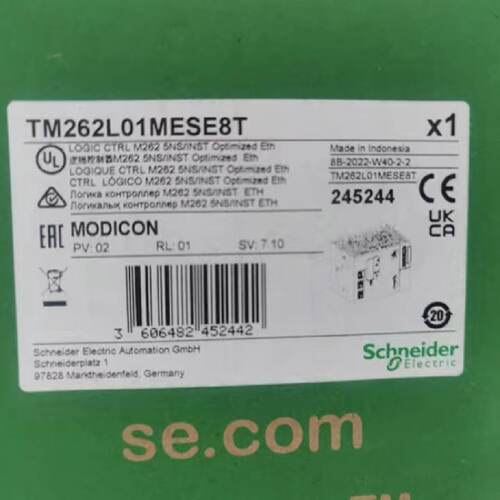 议价施耐德TM262系列/TM262L10MESE8T/TM262L20MESE8T/TM262M15ME