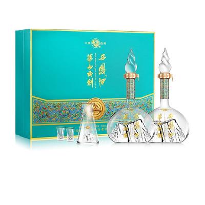 西凤勇智敏仁礼盒白酒500ml×2瓶