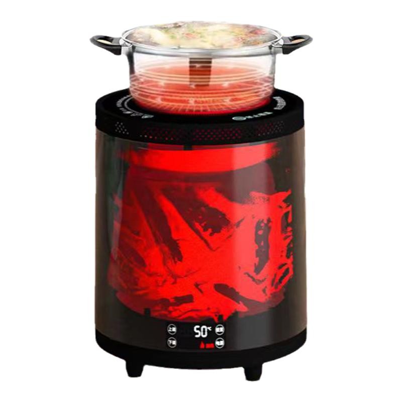 骆驼2025新款围炉煮茶取暖器炉电取暖神器多功能家用可烧水