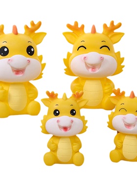 新款龙存钱罐创意儿童卡通摆件