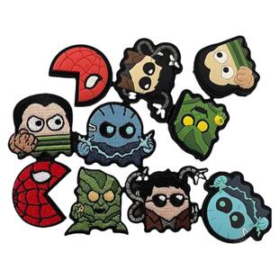 正品进口德国PATCHLAB PacWars吃豆人系列 刺绣士气章徽章魔术贴