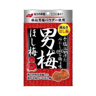 日本直邮诺贝儿男梅梅干梅片浓厚话梅味北海道浓郁俺奶糖硬糖零食