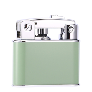 日本王子煤油打火机正品自动老式磕头机个性弹射砂轮潮玩复古火机