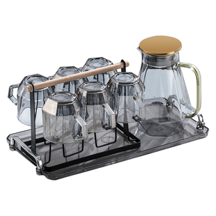 杯架倒挂玻璃水杯杯子架子置物架家用茶杯架收纳酒杯架托盘客厅