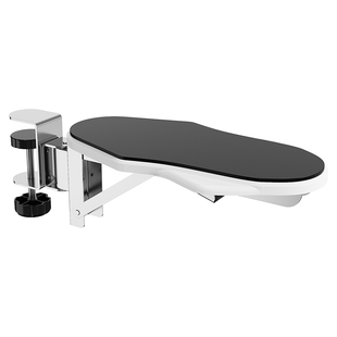 银江桌面手臂托架肘托办公室电脑桌桌面延长板鼠标护腕垫胳膊支撑