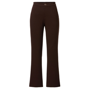 NAERSI娜尔思直筒裤优雅通勤立体轮廓包容腿型26春季新款显瘦长裤