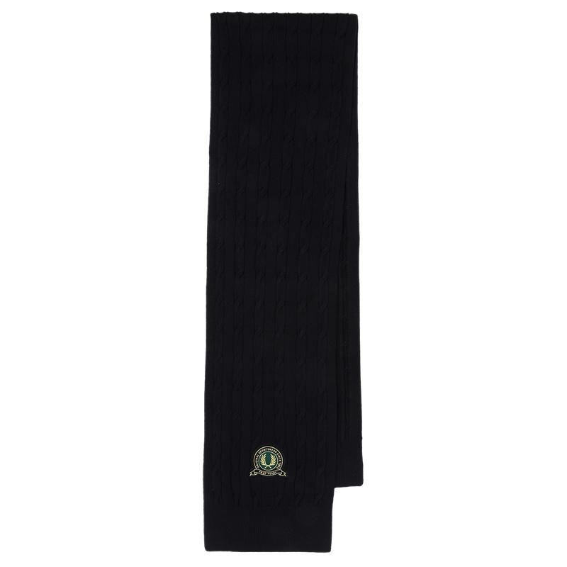 FREDPERRY针织围巾英伦学院风