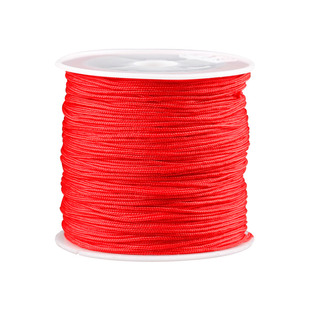 抖音手工DIY串珠线台湾进口71号玉线0.4mm特细款穿珠红绳珠宝线