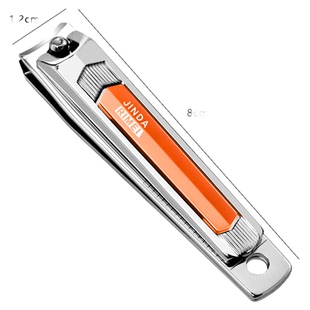 日美指甲刀单个大号平口指甲剪斜口脚指甲钳女修甲刀成人家用金达