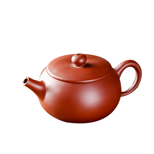 潮汕过滤朱泥紫砂壶茶壶家用手拉壶小容量泡茶壶功夫茶具茶杯套装