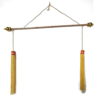 锦旗旗杆 横杆 锦旗配件 套件 旗杆不锈钢 旗头 流苏挂穗 挂杆