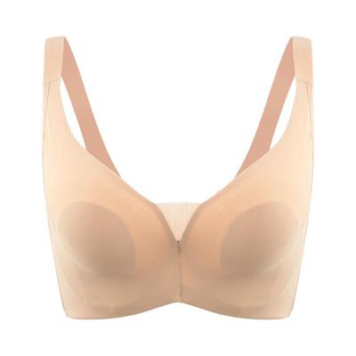 贝佳人简约光面内衣防走光文胸女
