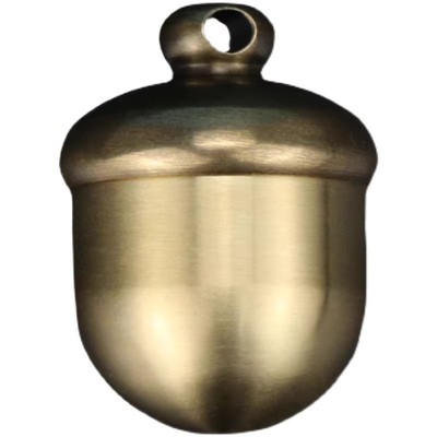 创意橡果金属收纳仓密封挂件药瓶