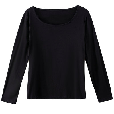 莫代尔打底衫女内搭长袖T恤薄款