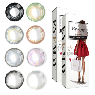 Eyemay艾魅日抛美瞳30片大直径混血一次性隐形眼镜正品官网旗舰店