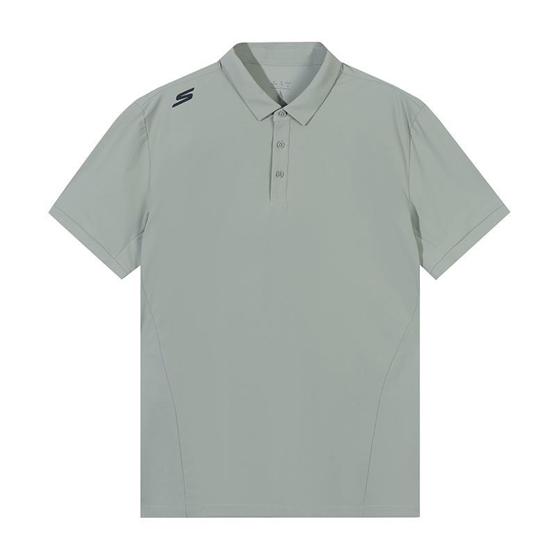 斯凯奇短袖T恤男翻领polo衫休闲