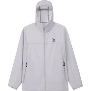 骆驼户外原纱防晒衣男款2026春夏新款透气凉感防泼水外套防晒服女