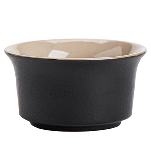 陶尚吟陶瓷茶杯品茗杯小号家用办公黑陶功夫茶具茶盏喝茶斗笠杯子